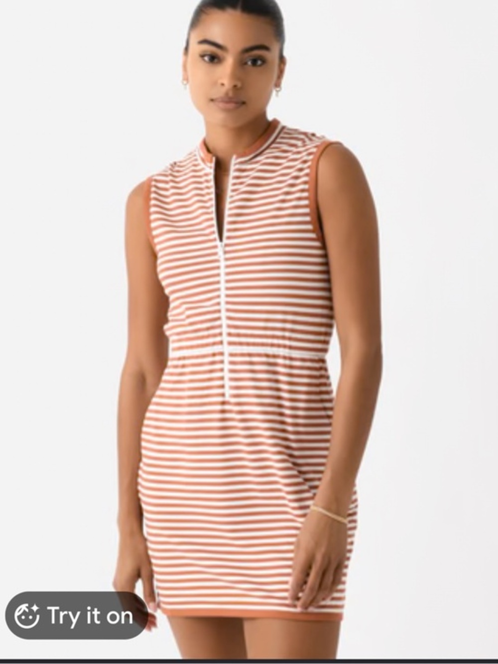 Kule The Charlotte cotton Striped Knit Dress